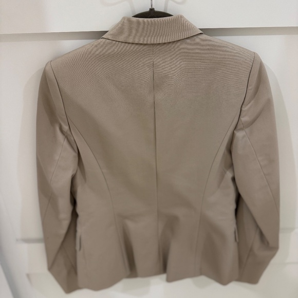 Calvin Klein, Beige Blazer, Size 2P - Picture 2 of 2